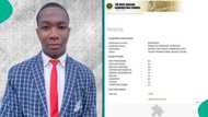 2024 WAEC result of boy who scored 327 in JAMB and solved many past questions