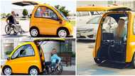 Stunning photos of world's first electric car for wheelchair users cause huge uproar on social media