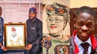 How unemployment forced me into arts - OAU graduate who drew viral picture of Okonjo Iweala with pen