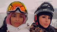Social media users in awe as best friends Vanessa Bryant and singer Ciara go on a skiing trip