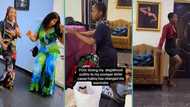 "My husband changed my wardrobe": Newlywed lady gives out old clothes to younger sister in video