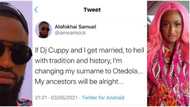 If DJ Cuppy and I get married, I’m changing my surname to Otedola, Nigerian man says, fans react