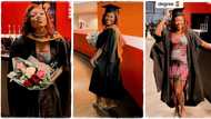 "The first in my generation": Nigerian lady relocates abroad, goes to university and bags a degree