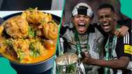 Newcastle’s Isak and Willock enjoy Oha Soup and Fufu courtesy of Nigerian teammate, video