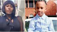 Uche Jombo shares grown-up photo of son to celebrate US Thanksgiving Day, Nigerians react