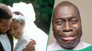 Emotional Nigerian father gives heartfelt final blessing to daughter and husband at wedding