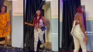 "She looks too good": Aged mum rock her daughter clothes, slays like a young girl in viral video