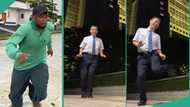 Man from Japan jumps on Brain Jotter's gwo gwo gwo ngwo challenge and dances with his flexible waist
