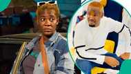 Zubby Michael's priceless reaction as Mercy Johnson demonstrates bottle-breaking trick on set trends