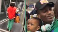Nigerian mum and her kids make a trip to Nigeria to reunite with their family after 7 years
