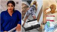 There are many ways to fall pregnant: Uche Ogbodo tells fan how she managed it despite claiming celibacy