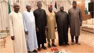 President Tinubu meets 5 governors over military coup in Niger, details emerge