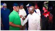 Amid PDP crisis, Wike welcomes another powerful APC leader to Rivers state at night