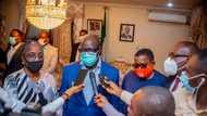 Governor Obaseki makes U-turn, meets Edo PDP working committee