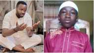 Sallah came early: Femi Adebayo gifts 11-year-old boy ram, cash prizes to other kids who recited Quran verse