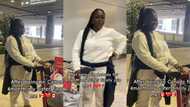 Nigerian lady helps sister join her few months after relocating to Canada, shares joy online