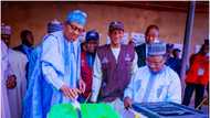 Nigeria Decides 2023: "Collect money but vote your conscience", Buhari tells Nigerians