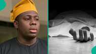 Lagos: Family in tears as banker son who went missing for days is found in morgue with deep machete cuts