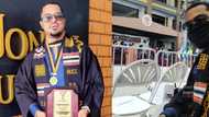 Van Vicker: Actor completes university as best student 26 years after completing secondary school, photos drop