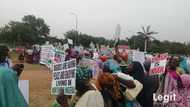 Protest in Abuja as northern women's group demands referendum, sends message to Buhari, NASS