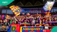 Barcelona fans gather in church for special thanksgiving, video