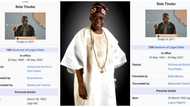 Nigerians react as Tinubu's official age go from 79 to 69 on Wikipedia page on his birthday