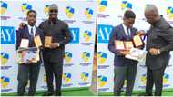 "You deserve a proper vacation": Billionaire dad Obi Cubana proudly says as son Alex bags 10 awards in school