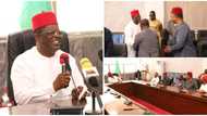 No man can remove me - Umahi makes crucial statement amid sack as Ebonyi governor