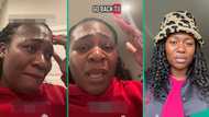 Nigerian lady living in US for 12 years cries after being laid off from work, laments struggles