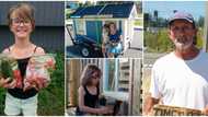 Kind 9-year-old girl builds little homes for poor people in her community, gives them food from her garden