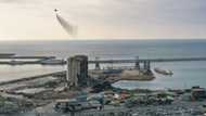 Beirut's blast-damaged grain silos partially collapse