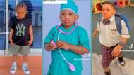 "What did you give him?" Mum transforms skinny son into chubby child, photos amaze netizens
