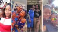 "From primary school teacher to lovers": Female teacher says she is 'in love' with her ex-pupil, flaunts him
