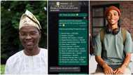 "New VC welcome fee N25k": Nigerians react to list student sent to his dad to get more money