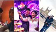 Lovebirds who started in Nigeria, marry, relocate to UK and birth kid in the space of 3 years in viral photos