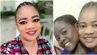 We finally have a daughter to call ours - Actress Opeyemi Aiyeola shows off her 'new baby girl' (photo)