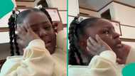 Video shows little girl crying profusely after mum took her to church for first time, people react