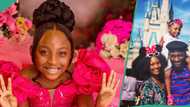 "She's in for a huge celebration": Osas Ighodaro, ex-hubby mark daughter's 8th b'day, share pics