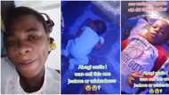 Nigerian mum catches jealous 2-year-old son dealing with her baby, shares video online as she cries out