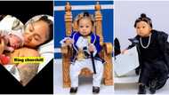 Just like your name King, you shall rule: Rosy Meurer showers strong prayers on son as he clocks 1