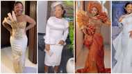 Nigerian wedding: Gospel singer Mercy Chinwo brought back modest fashion in 9 looks