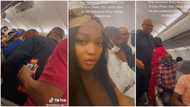 "Our president dey here": Passengers mob Peter Obi in video on seeing him in the same aeroplane with them