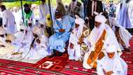 Kyawawan Hotunan Buhari da Yusuf a Filin Sallar Idin Babbar Sallah Sun Kayatar