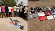 Clampdown in Ilorin as EFCC arrests 12 Yahoo boys, 9 laptops and other items recovered