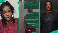 Bereaved lady who chatted up her late mother on WhatsApp displays unexpected response she received