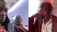 74-year-old papa cries as man he had been caring for since he was a boy flies him on plane for the first time