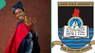 "Bring back our gown": Lagos State University throws banters with law graduate who posted photos