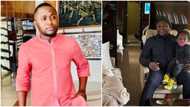 Ubi Franklin sends lady who called him Davido's son Ifeanyi's babysitter back home with message to her parents