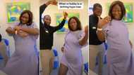 "Are you not feeling pain?" Pregnant woman, husband scatter dance floor at hospital, video goes viral