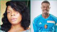 "He caught my eyes": Nigerian lady falls deeply for Angolan goalkeeper, shoots her shot
